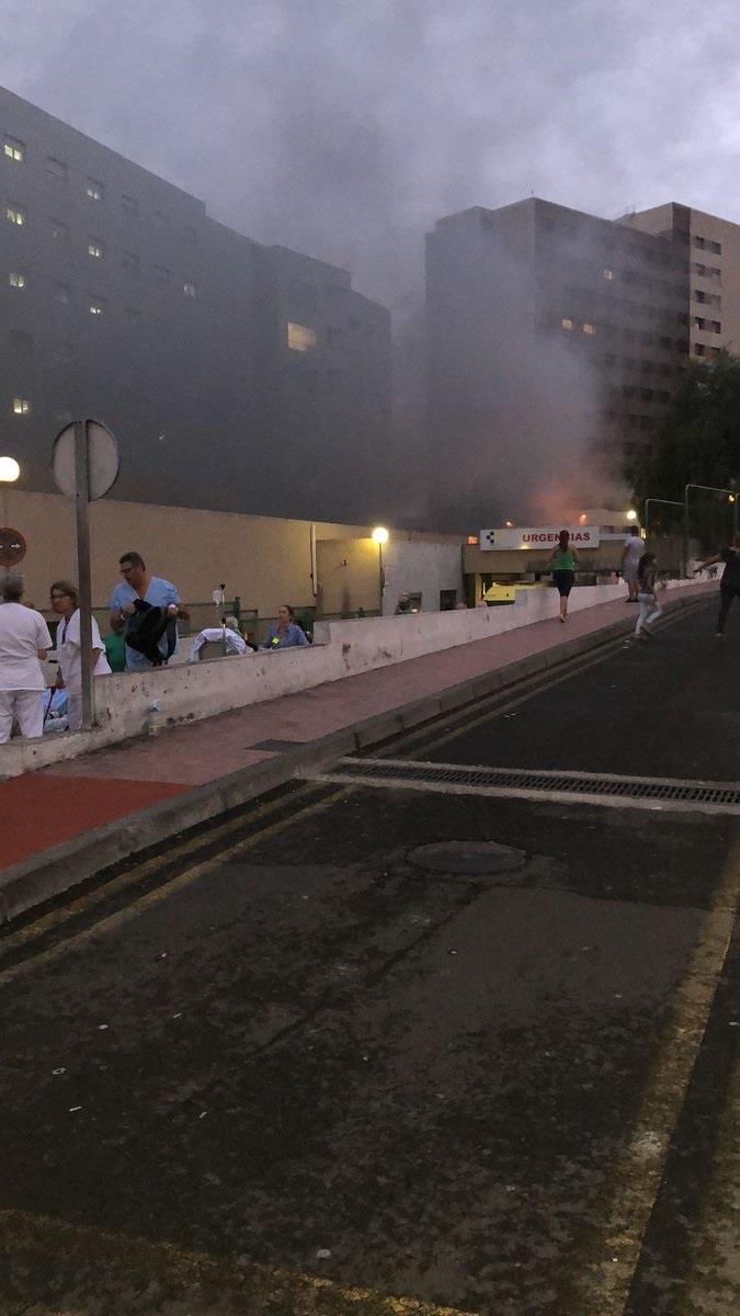 Incendio en el HUNSC | @CECOPALSC ep incendiohunsc