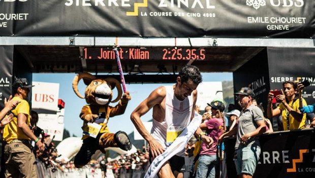 ep kilian jornet pulverizarecordsierre - zinal