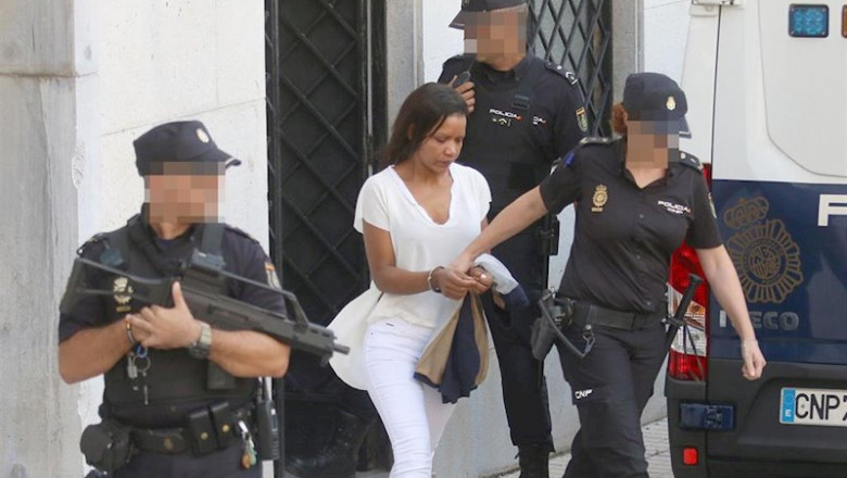 ep la autora confesa de la muerte del nino gabriel cruz ana julia quezada a la salida de la