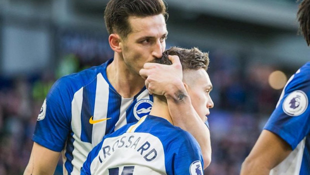 ep leondro trossard y lewis dunk del brighton hove albion