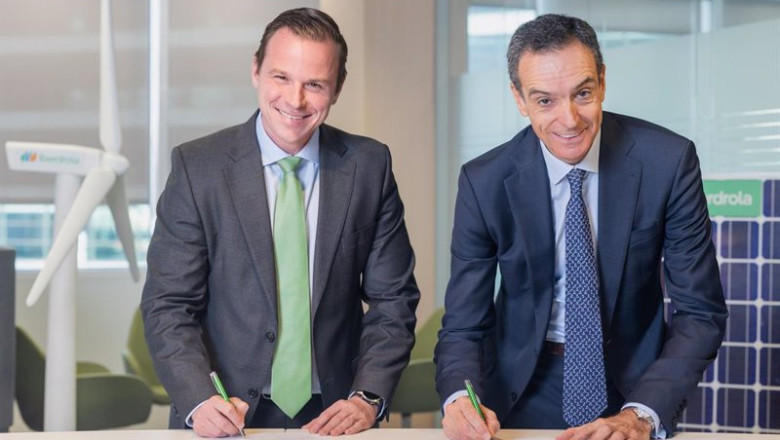 ep luis buil director de global smart solutions de iberdrola y rafael barbadillo lopez presidente ep luis buil director de global smart solutions de iberdrola y rafael barbadillo lopez presidente
