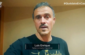ep luis enrique en el video de la campana de la rfef ante el coronavirus
