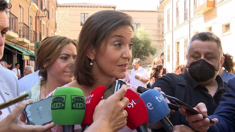 Maroto, atiende a los medios hoy en Toro (Zamora) antes de la asamblea de trabajadores de Siro. | EUROPA PRESS ep maroto atiende a los medios hoy en toro zamora antes de la asamblea de trabajadores de siro