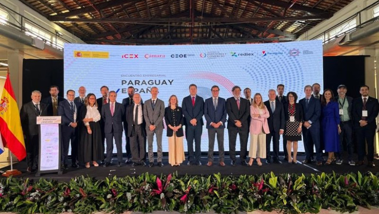 ep participantes del encuentro empresarial espana paraguay