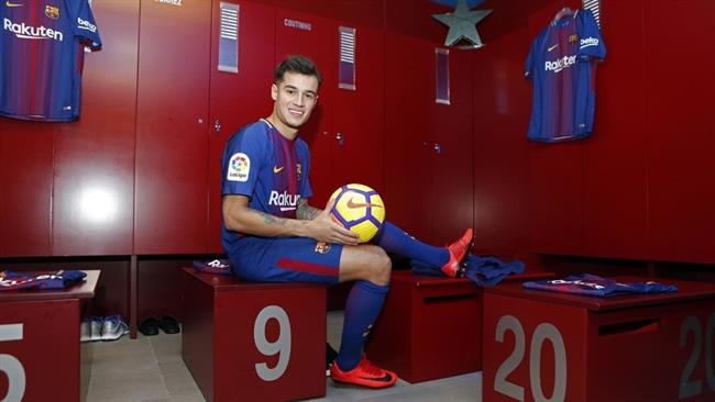 Philippe Coutinho en el vestuario | MIGUEL RUIZ/FCB ep philippe coutinhovestuario