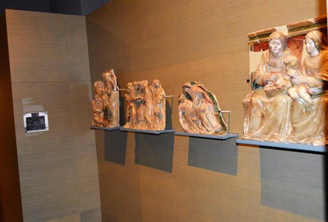 Piezas originarias de Sijena, en el Museu de Lleida | EUROPA PRESS ep piezas originariassijena enmuseulleida