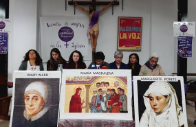 ep portavoces de la revuelta de mujeres en la iglesia