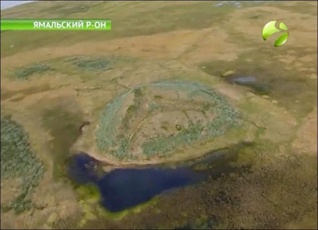 Protuberancia de gas metano en el permafrost ártico de Siberia | THE SIBERIAN TIMES/YAMAL REGION ep protuberanciagas metanopermafrost articosiberia