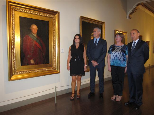 El retrato de Carlos IV se ha incorporado a la sala de los Goya en el Museo | EUROPA PRESS ep retratocarlos ivha incorporadola salalos goyamuseo
