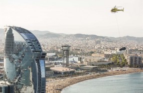 ep seat arona colgadoun helicopterobarcelona