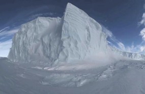 ep un gigantesco icebergdesprendela antartida