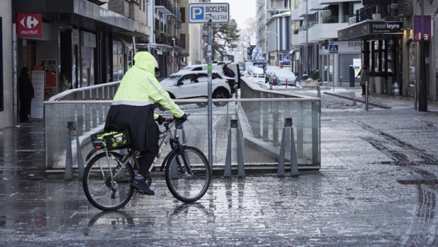 ep una persona en bicicleta