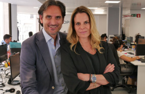 cofundadores de top doctors alberto e porciani y lorena bassas 