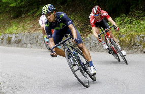 ep andrey amador durante el giro de italia de 2015 con el movistar team