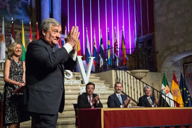 Antonio Tajani en el Monasterio de Yuste | JUNTA DE EXTREMADURA - Archivo ep antonio tajanimonasterioyuste
