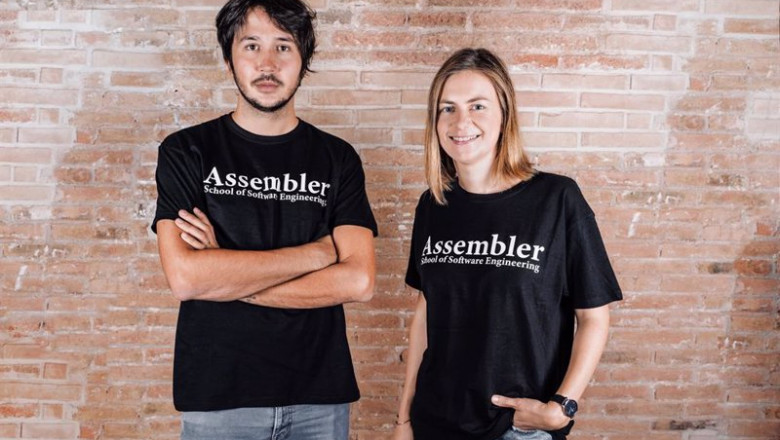 Archivo - Cristian Fondevila, cofundador y consejero delegado de Assembler Institute y Kasia Adamowicz, cofundadora y directora de operaciones | ASSEMBLER INSTITUTE - Archivo ep archivo cristian fondevila cofundador y consejero delegado de assembler institute y kasia