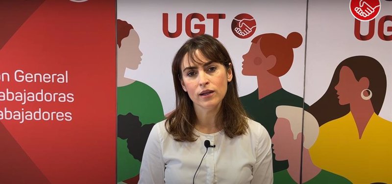 Archivo - Cristina Estévez, Secretaria de Política Institucional y Políticas Territoriales de UGT. | UGT/YOUTUBE - Archivo ep archivo cristina estevez secretaria de politica institucional y politicas territoriales de ugt