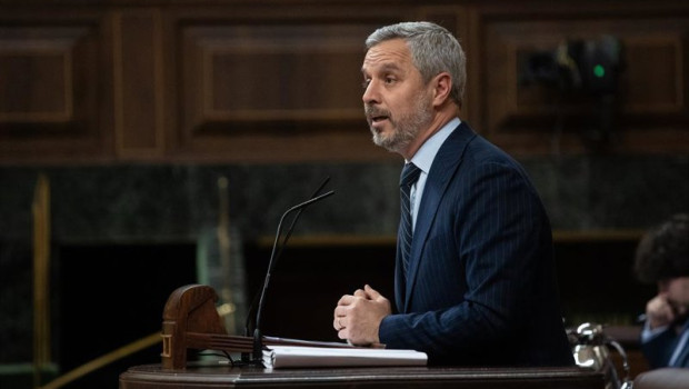 ep archivo   el vicesecretario de economia del pp juan bravo interviene en el pleno del congreso