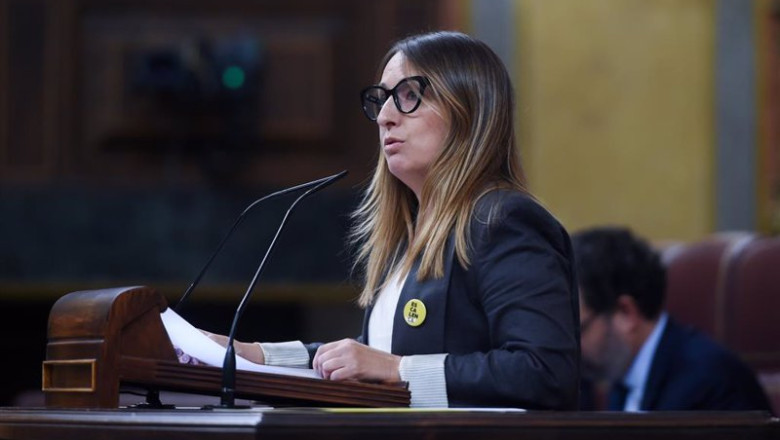 ep archivo la diputada de erc etna estrems interviene durante un pleno en el congreso de los ep archivo la diputada de erc etna estrems interviene durante un pleno en el congreso de los