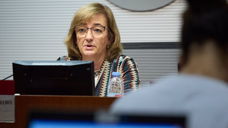 Archivo - La presidenta de la Autoridad Independiente de Responsabilidad Fiscal (AIReF), Cristina Herrero. | Jesús Hellín - Europa Press - Archivo ep archivo la presidenta de la autoridad independiente de responsabilidad fiscal airef cristina 20240118160704