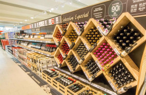 ep archivo - lineal de vinos en lidl