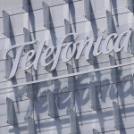 ep archivo - logo de telefonica insertado en el edificio de su sede en la ronda de la comunicacion ep archivo - logo de telefonica insertado en el edificio de su sede en la ronda de la comunicacion