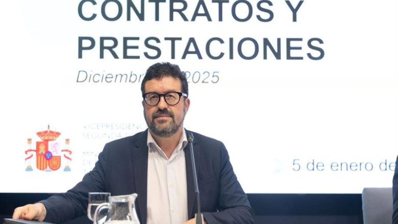 ep archivo   los secretarios de estado de trabajo joaquin perez rey