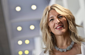 ep archivo   spanish minister of labour and social economy yolanda diaz pictured during the