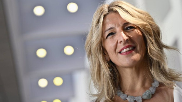 ep archivo   spanish minister of labour and social economy yolanda diaz pictured during the