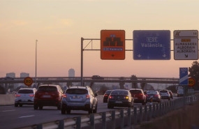 ep archivo   vista de la autovia v 21 en valencia a 28 de diciembre de 2022 en valencia comunidad