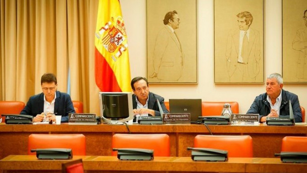 ep de izquierda a derecha el secretario general de coag miguel blanco el presidente de asaja pedro