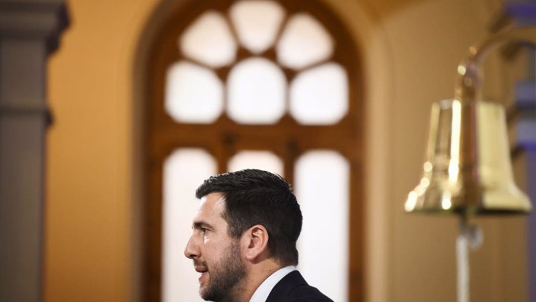 ep el ceo de cox enrique riquelme interviene durante la ceremonia de salida a bolsa de cox en el ep el ceo de cox enrique riquelme interviene durante la ceremonia de salida a bolsa de cox en el