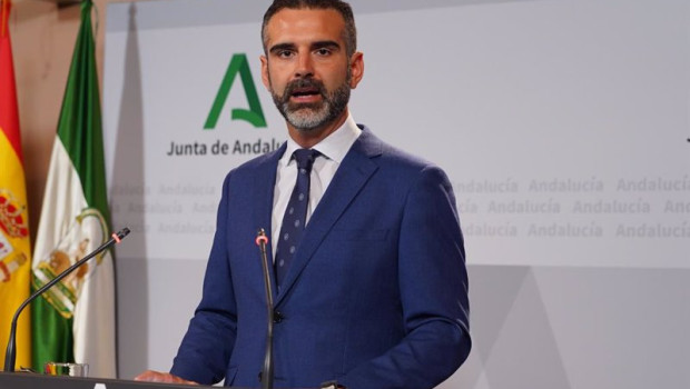 ep el consejero de sostenibilidad y portavoz del gobierno andaluz ramon fernandez pacheco este lunes