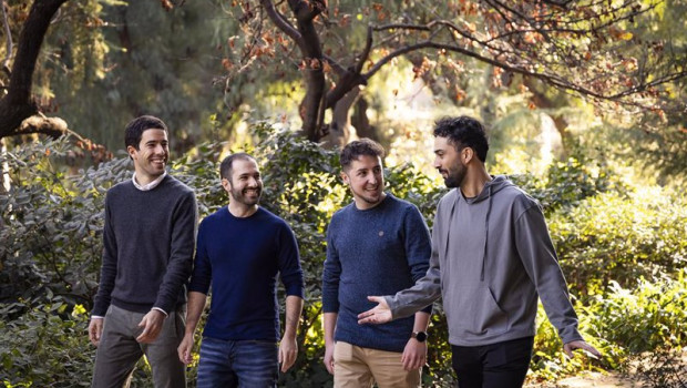 ep el equipo de manglai andres cester ceo jaume fontal cpto jesus cabezas lead software engineer y