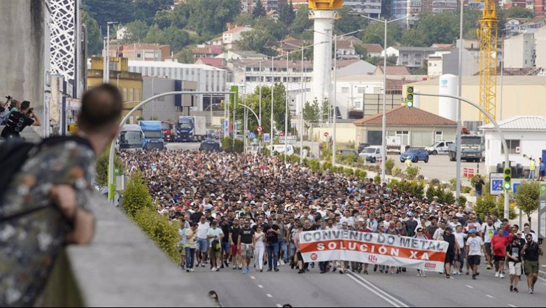 ep el metal vuelve a las calles de vigo y anuncia dos dias mas de huelga ep el metal vuelve a las calles de vigo y anuncia dos dias mas de huelga