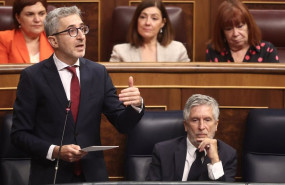 ep el ministro de hacienda arcadi espana interviene durante una sesion plenaria en el congreso de