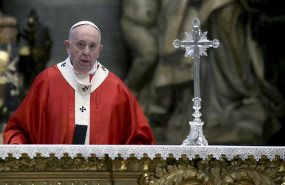 ep el papa en la misa del domingo de ramos