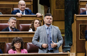 ep el portavoz de erc en el congreso gabriel rufian interviene durante un pleno en el congreso de