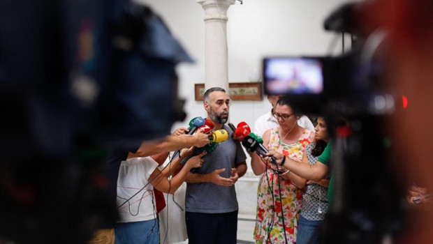 ep el portavozde facua ruben sanchez en imagen de archivo en una rueda de prensa tras la reunion de