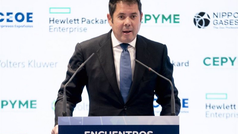El presidente de Cepyme, Gerardo Cuerva | A. Pérez Meca - Europa Press ep el presidente de cepyme gerardo cuerva 20220408142403