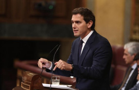 ep el presidente de ciudadanos albert rivera interviene en la sesion de control al gobierno en