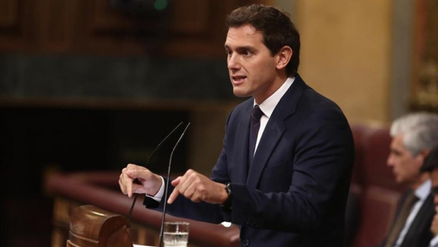 ep el presidente de ciudadanos albert rivera interviene en la sesion de control al gobierno en