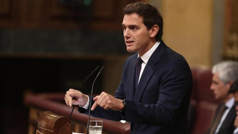 ep el presidente de ciudadanos albert rivera interviene en la sesion de control al gobierno en