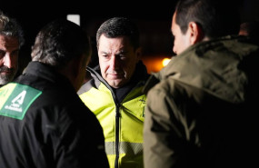 ep el presidente de la junta de andalucia atiende a los medios de comunicacion tras visitar a los