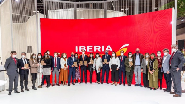 ep foto de familia de los premios iberia 2021