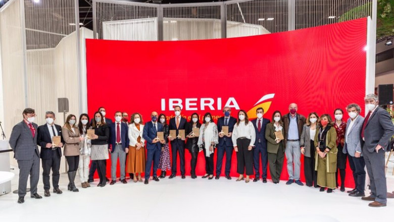 ep foto de familia de los premios iberia 2021