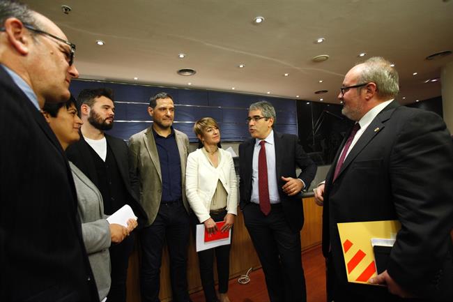 Francesc Homs con otros diputados | EUROPA PRESS ep francesc homsotros diputados