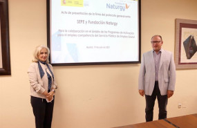 ep fundacion naturgy y sepe colaboran para actualizar la formacion a desempleados en materia