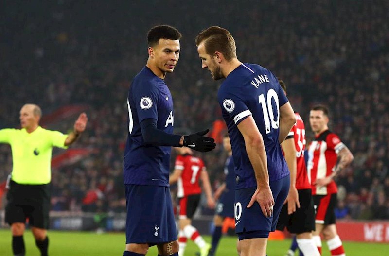 ep harry kane lesionado durante un partido con el tottenham hotspur
