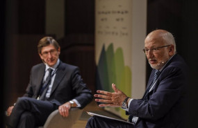 ep i-d el presidente de bfa y bankia jose ignacio goirigolzarri y el presidente de mercadona juan